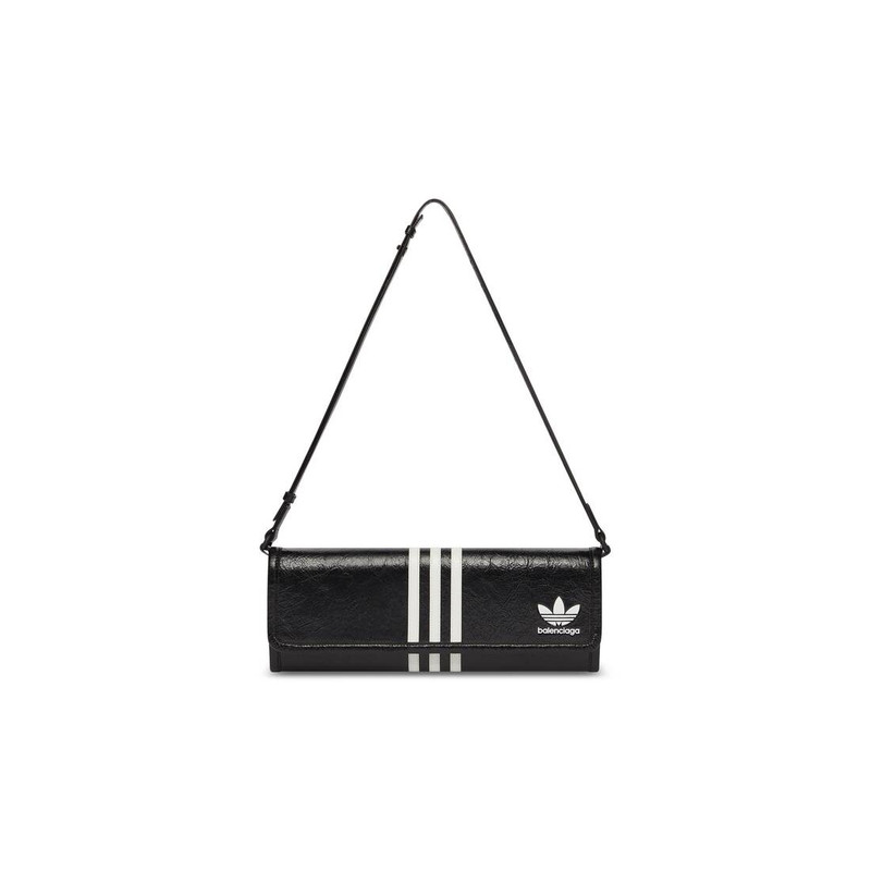 Women's Balenciaga / Adidas Wallet On Strap  in Black 1