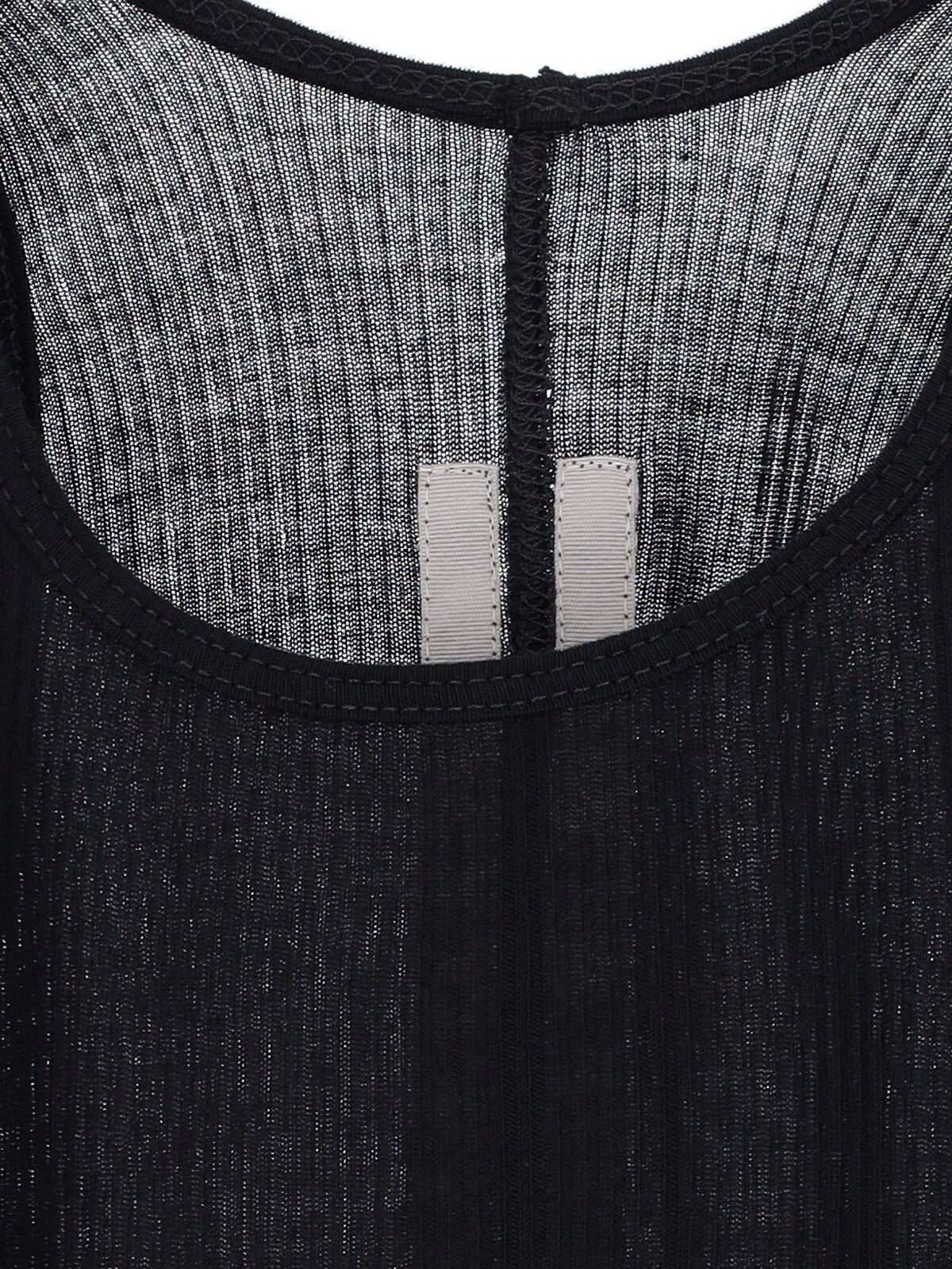 VISCOSE AND SILK TANK TOP - 3