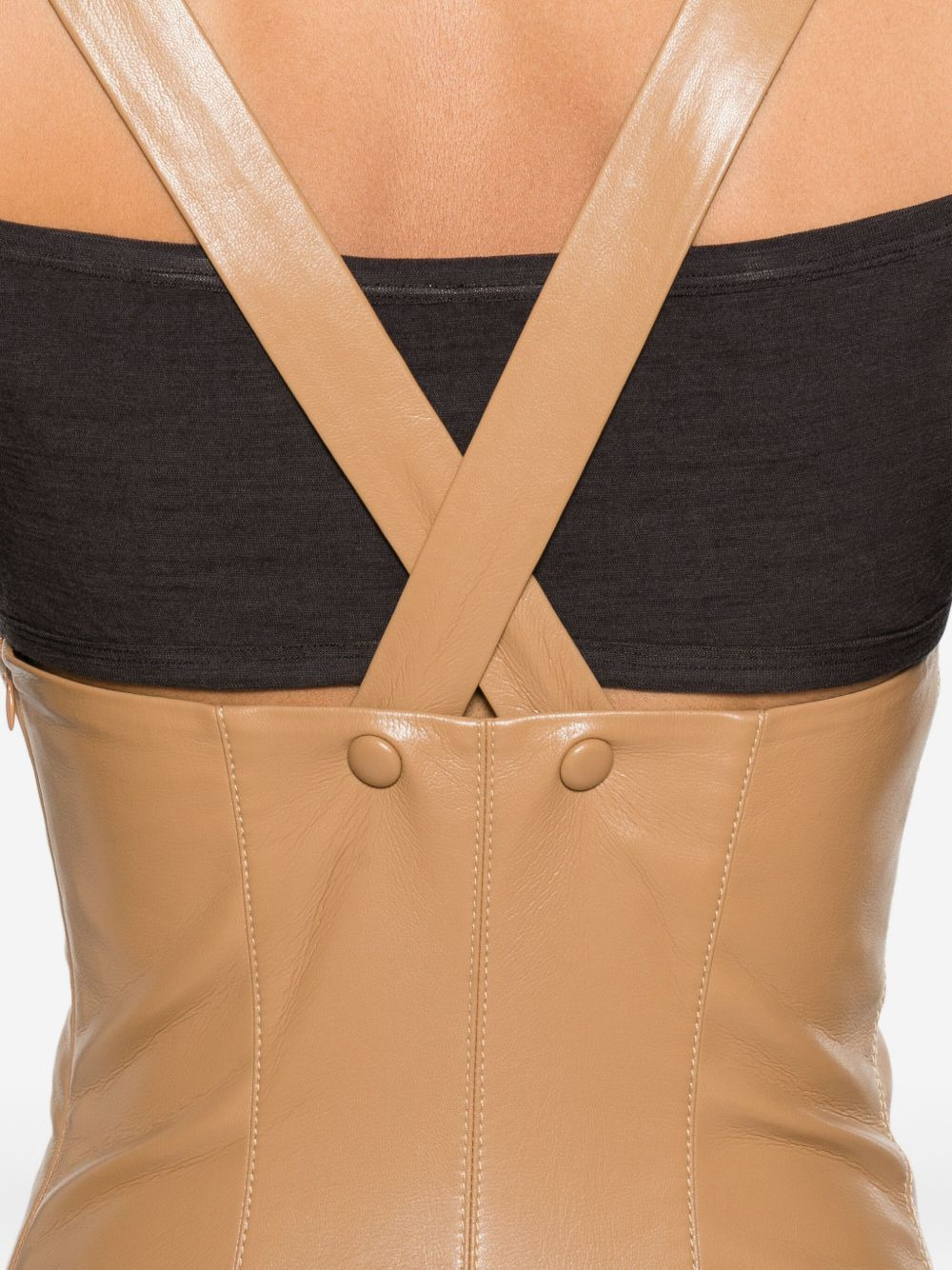 halterneck midi dress - 5