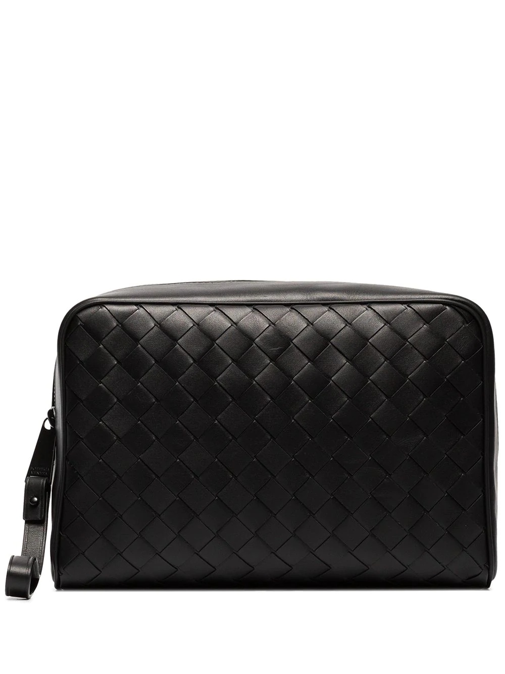 intrecciato weave wash bag - 1