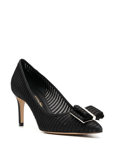 Salvatore Ferragamo Double bow pumps outlook