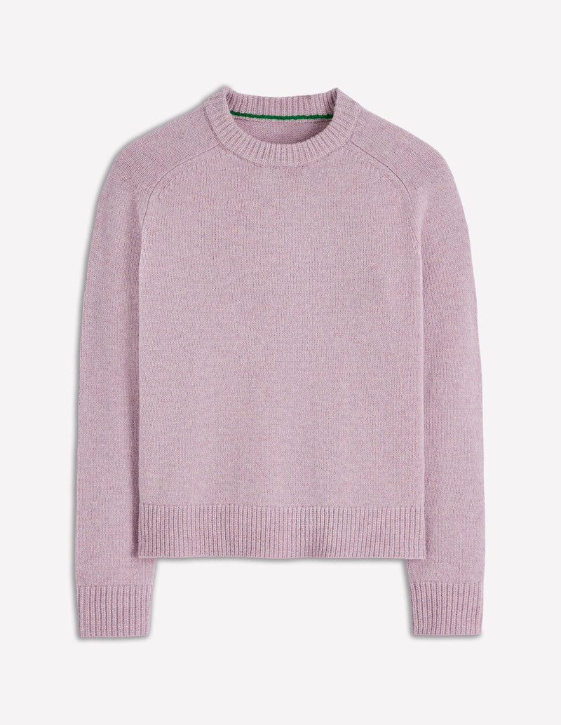 Marion Merino Sweater-Chalky Violet 1