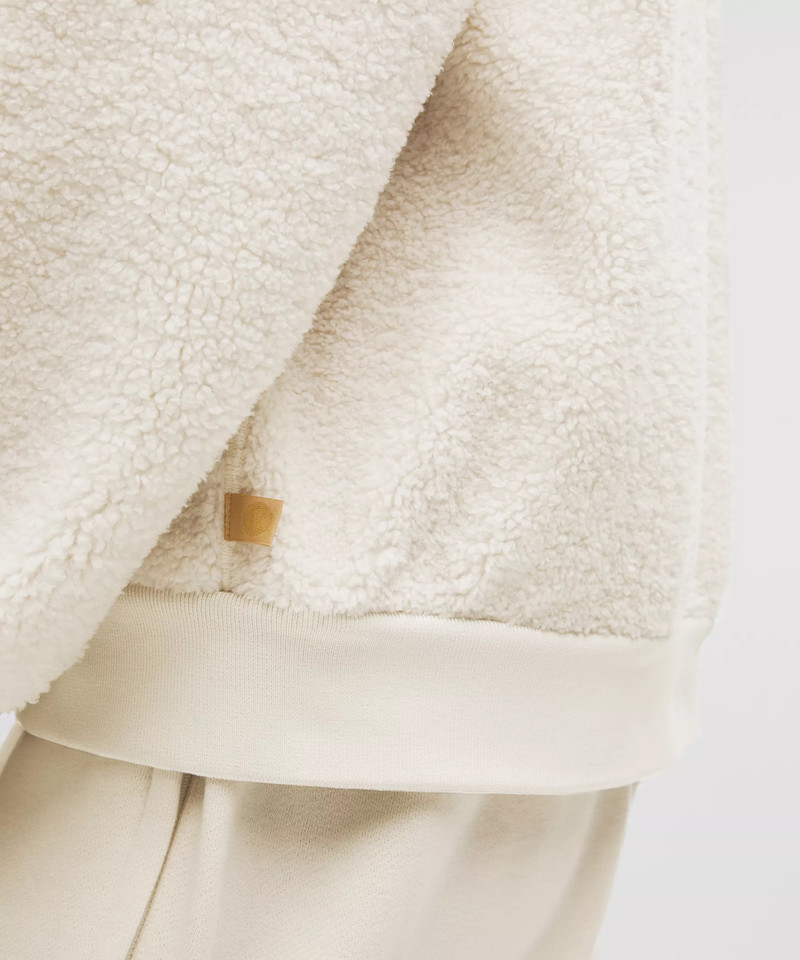 Lunar New Year Textured Fleece Bomber Jacket 6
