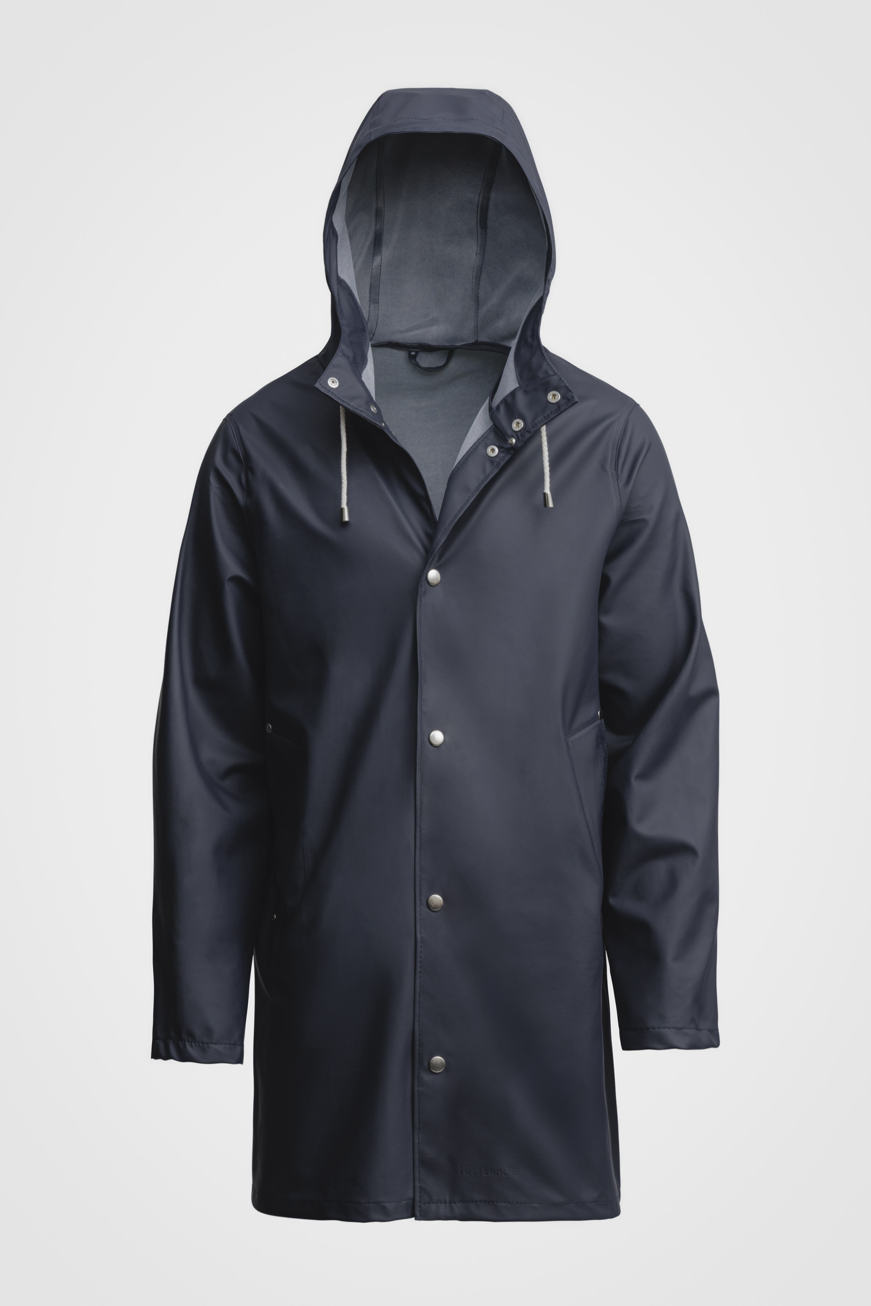 Stutterheim Stockholm Lightweight Raincoat in Navy at Nordstrom - 2