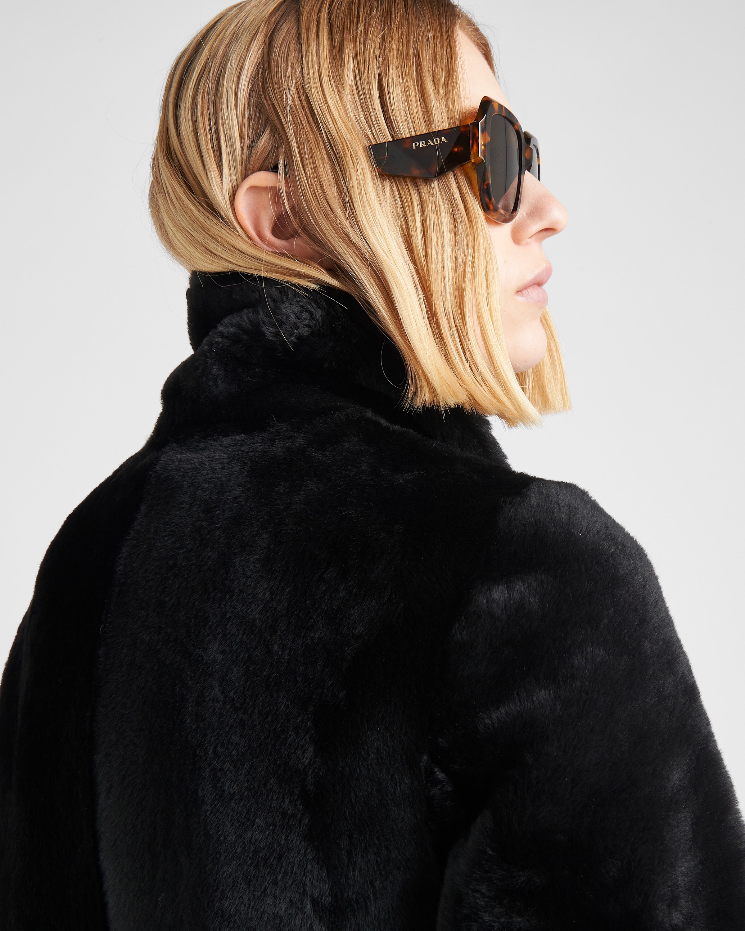 Shearling fur coat - 3