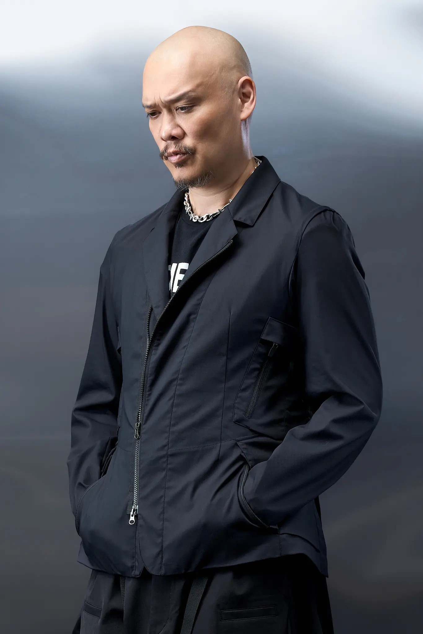 J29-CH Micro Twill Blazer Black - 31