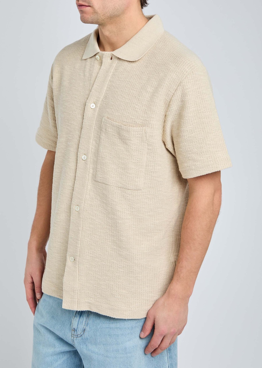 Norse Projects Gustav Crochet Cotton-knit Shirt - 2