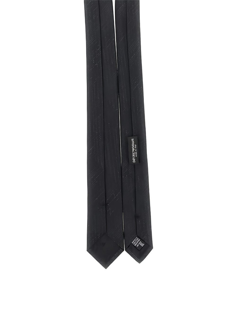 EMPORIO ARMANI lurex silk tie outlook