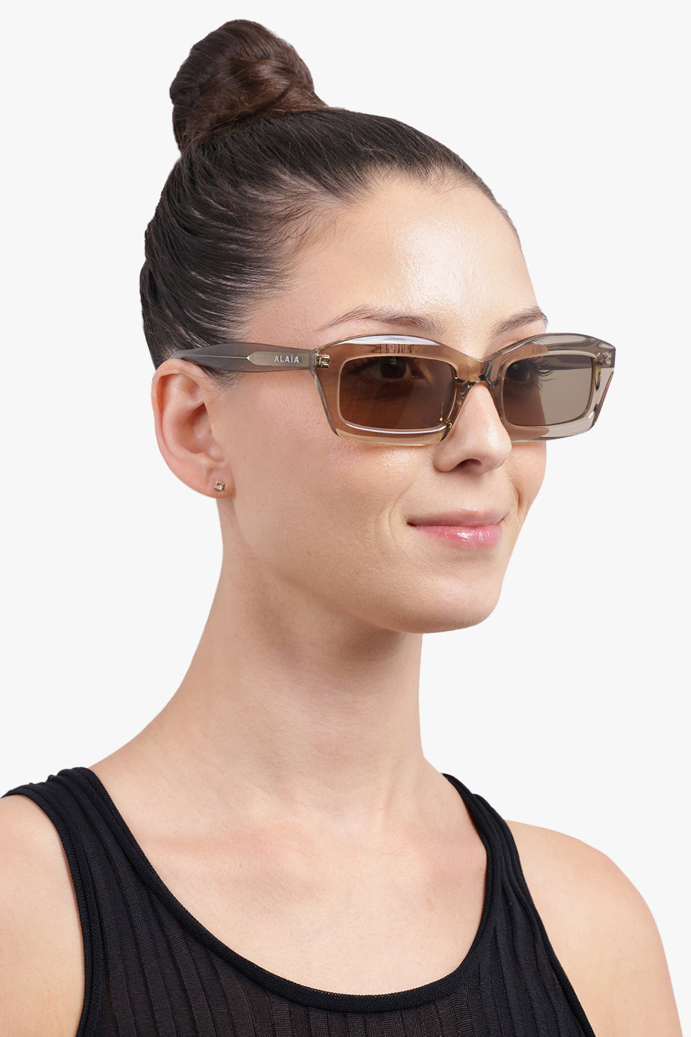 AA0089S GEOMETRIC SUNGLASSES | TAUPE - 5