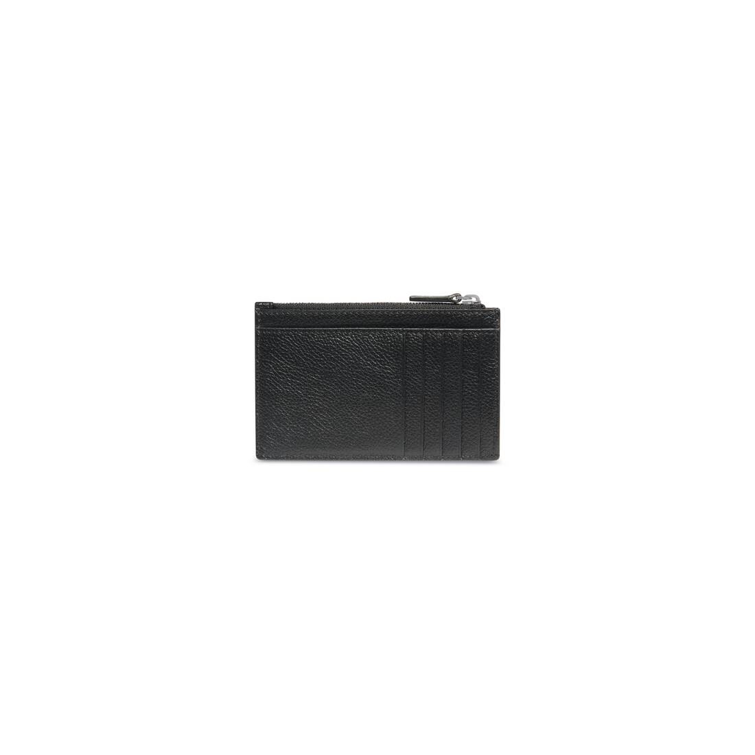 Cash Large Long Coin And Card Holder in Black - 2