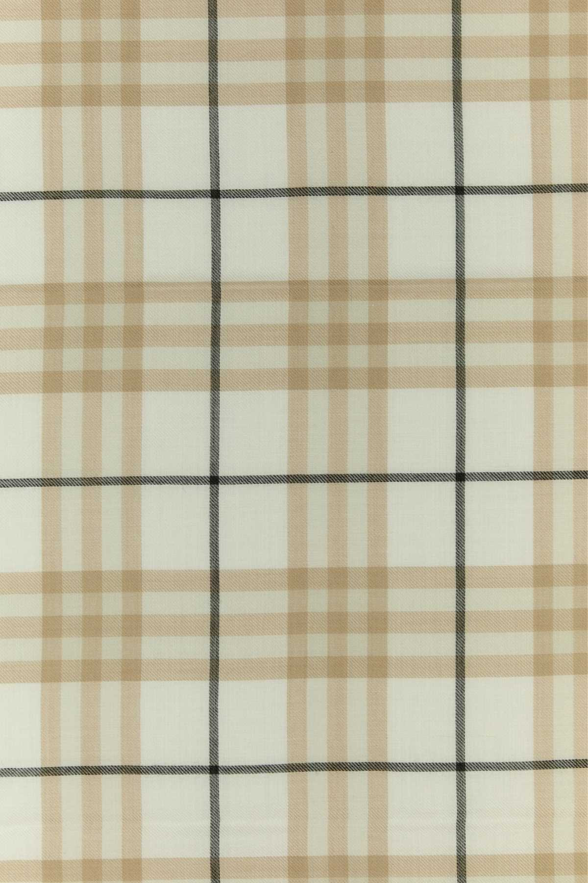 Burberry Women Embroidered Cashmere Blend Scarf - 3