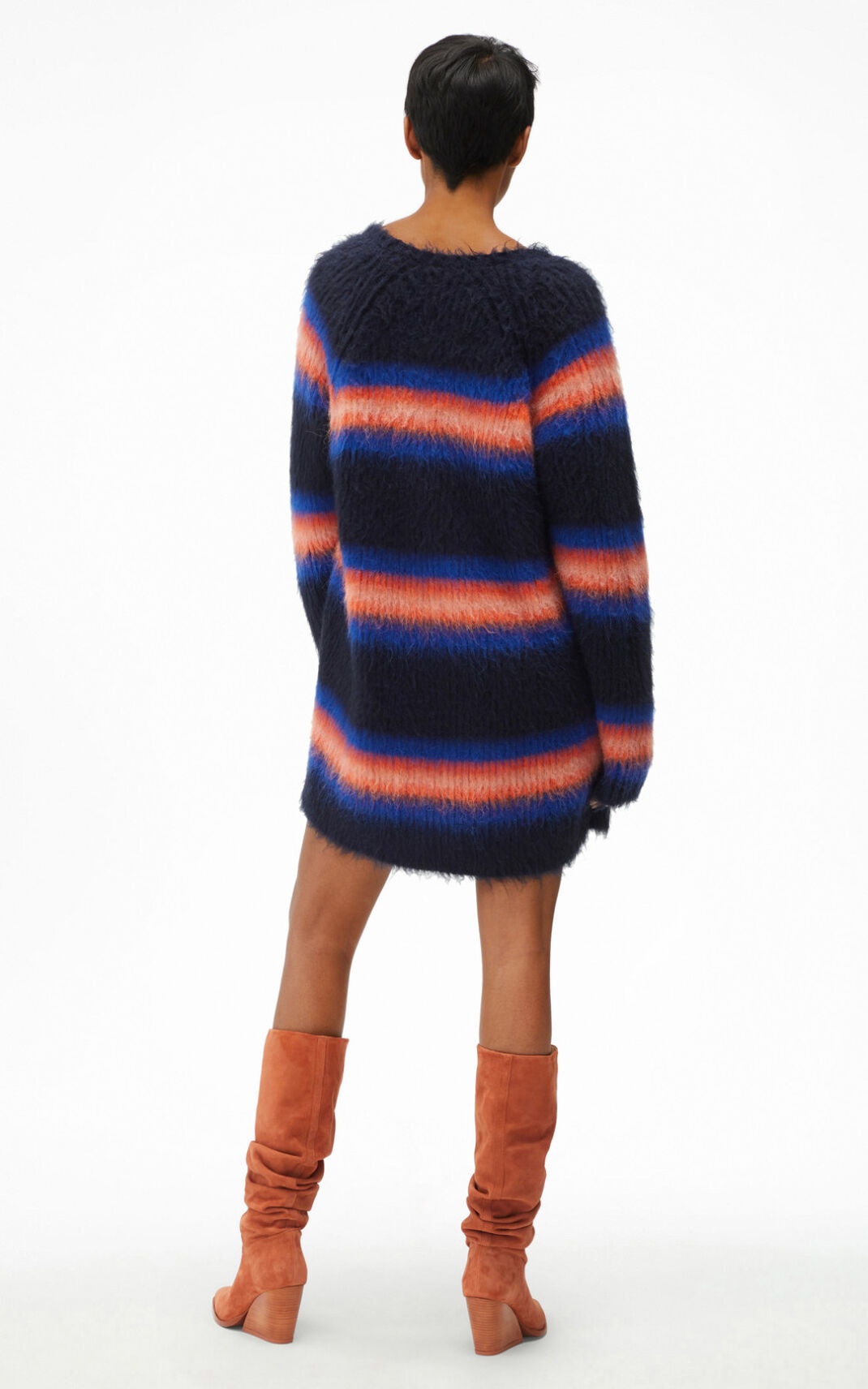 Striped sweater dress - 3