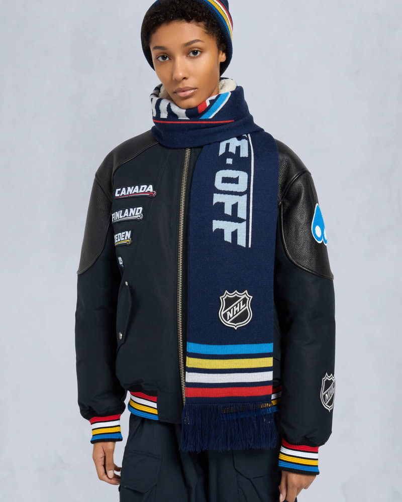 MOOSE KNUCKLES X NHL 4 NATIONS FACE-OFF SCARF 4