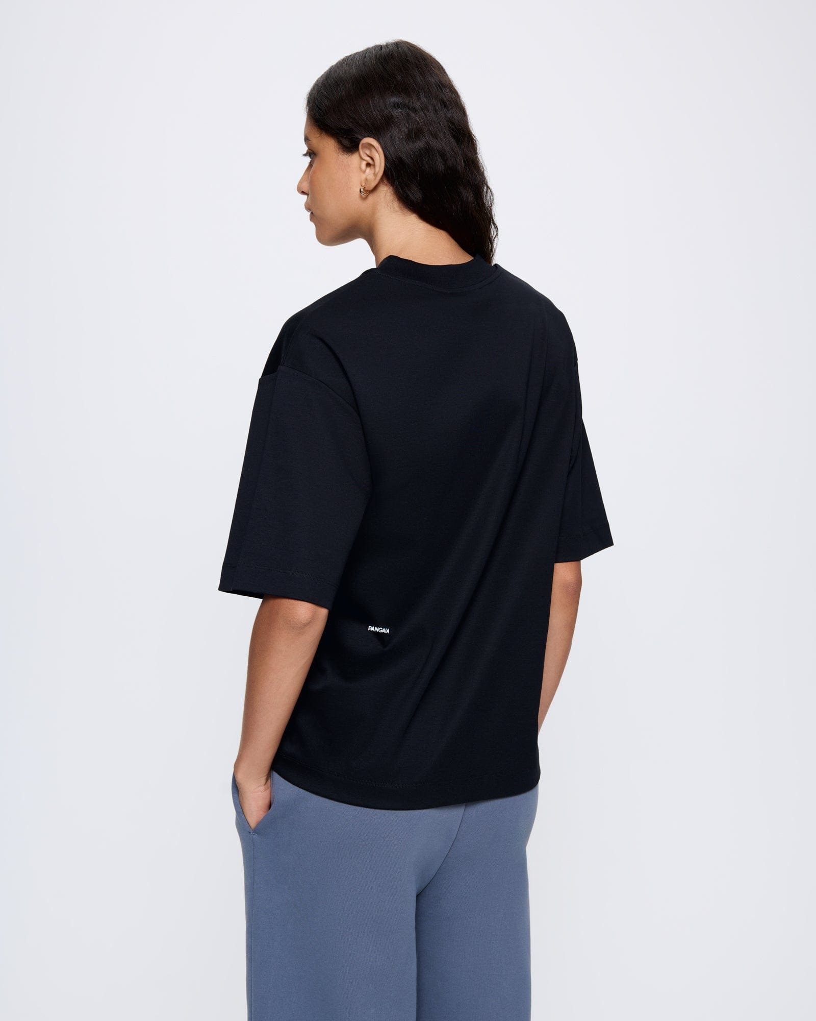 Womens DNA Oversized T-Shirt - Black - 5
