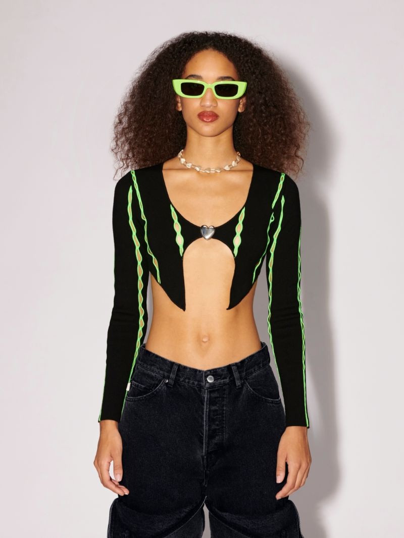 Crop Knit Cardigan 3
