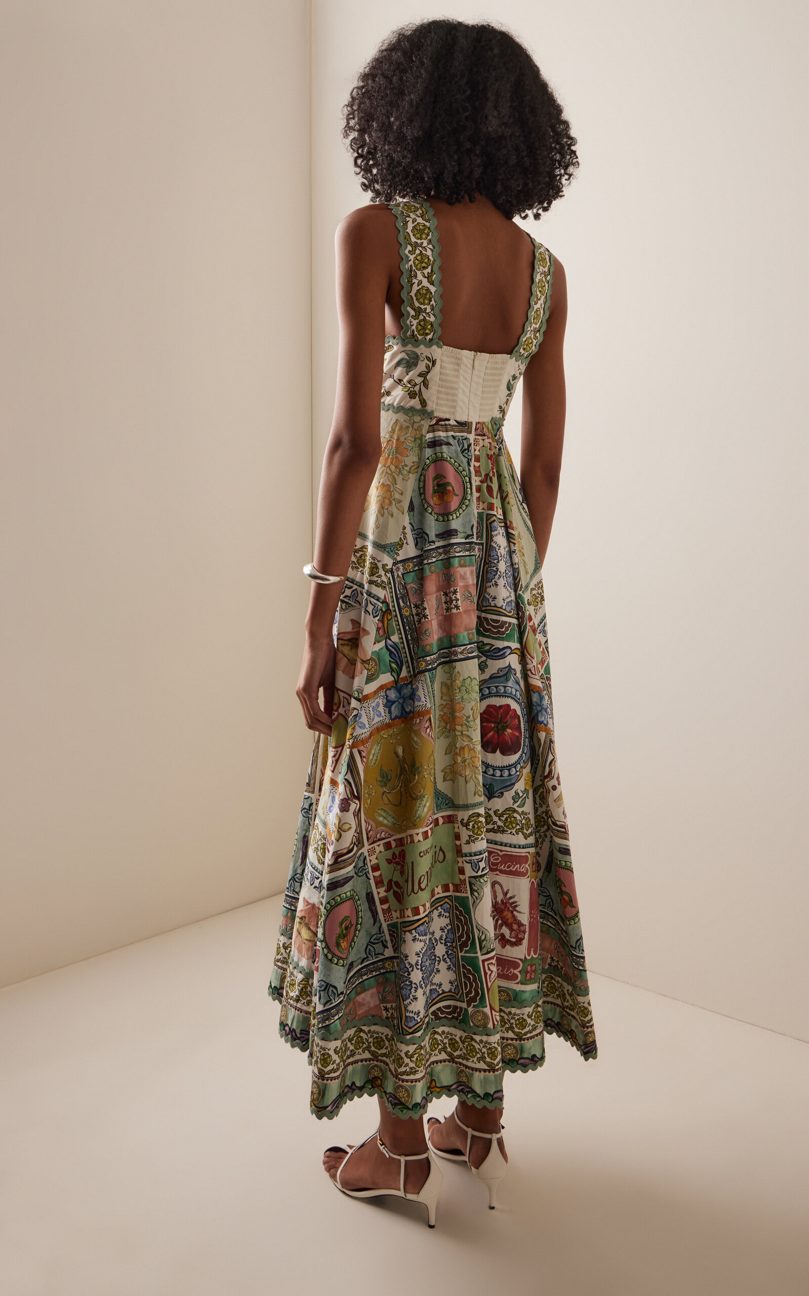 Tommasina Cotton Poplin Summer Dress multi - 4