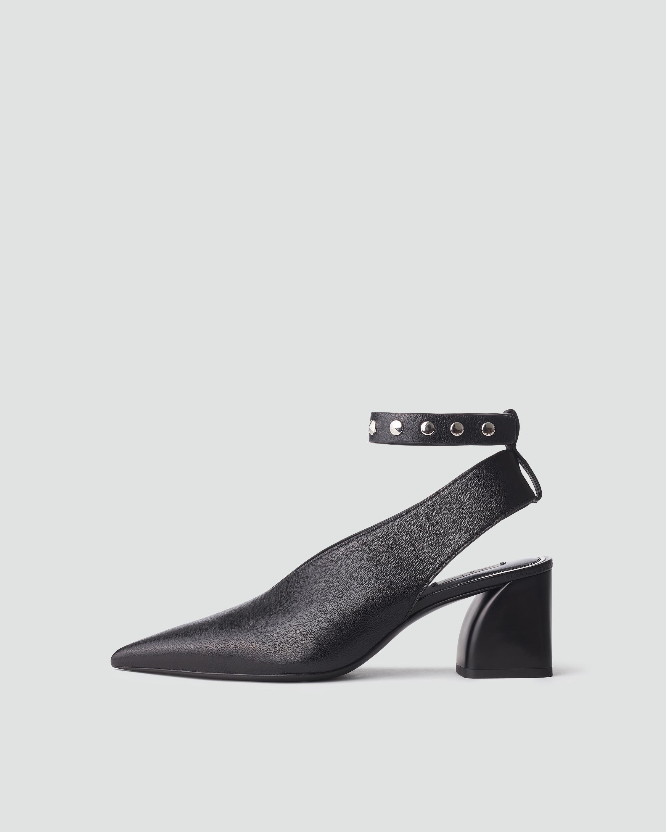 rag & bone Victory Slingback - Leather Heeled Mule | REVERSIBLE