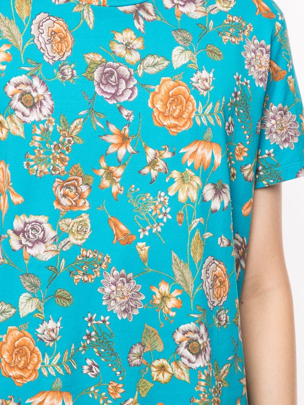 floral print t-shirt - 5