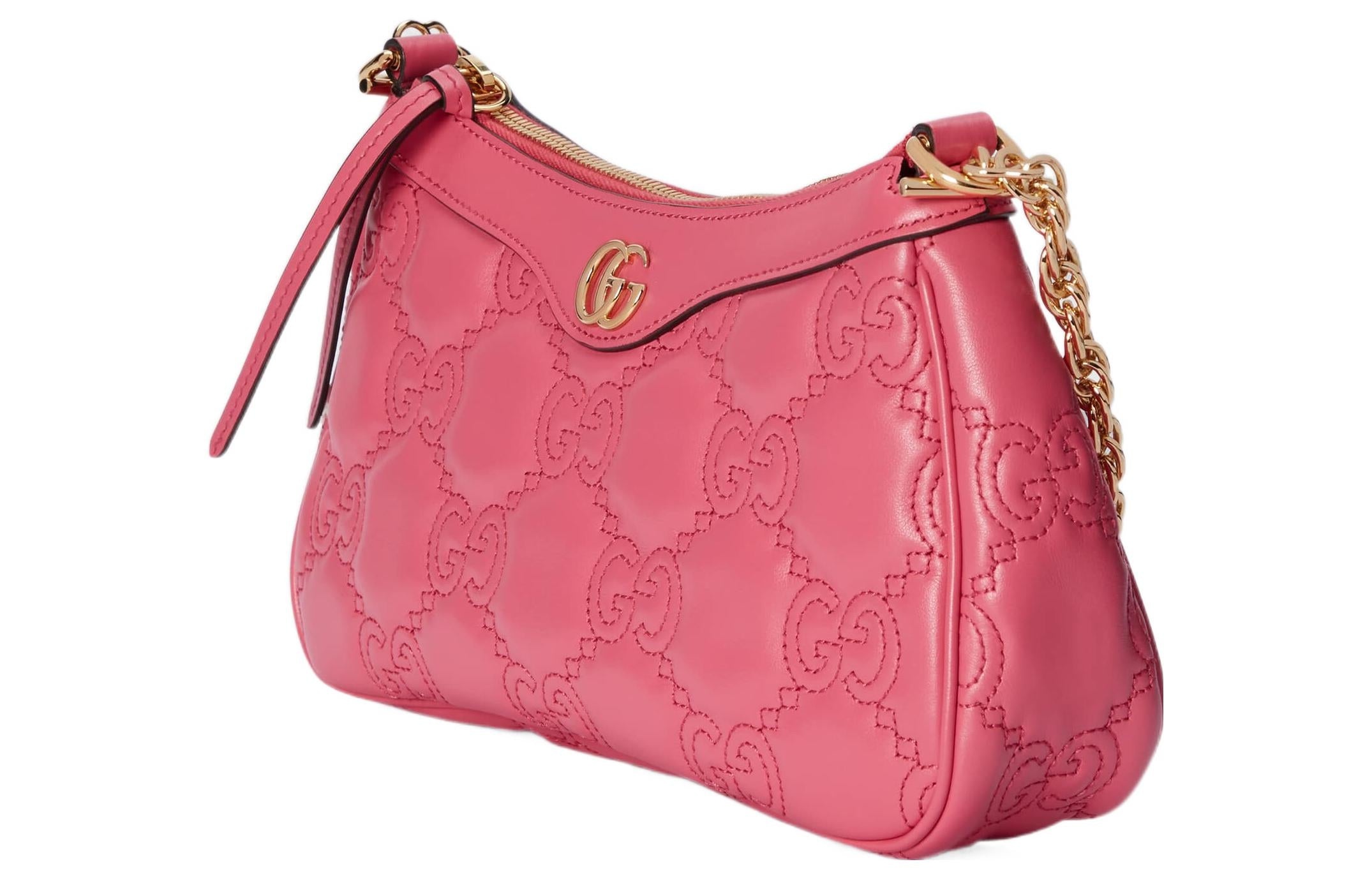 (WMNS) Gucci GG Matelasse Handbag 'Pink' 735049-UM8HG-8550 - 4