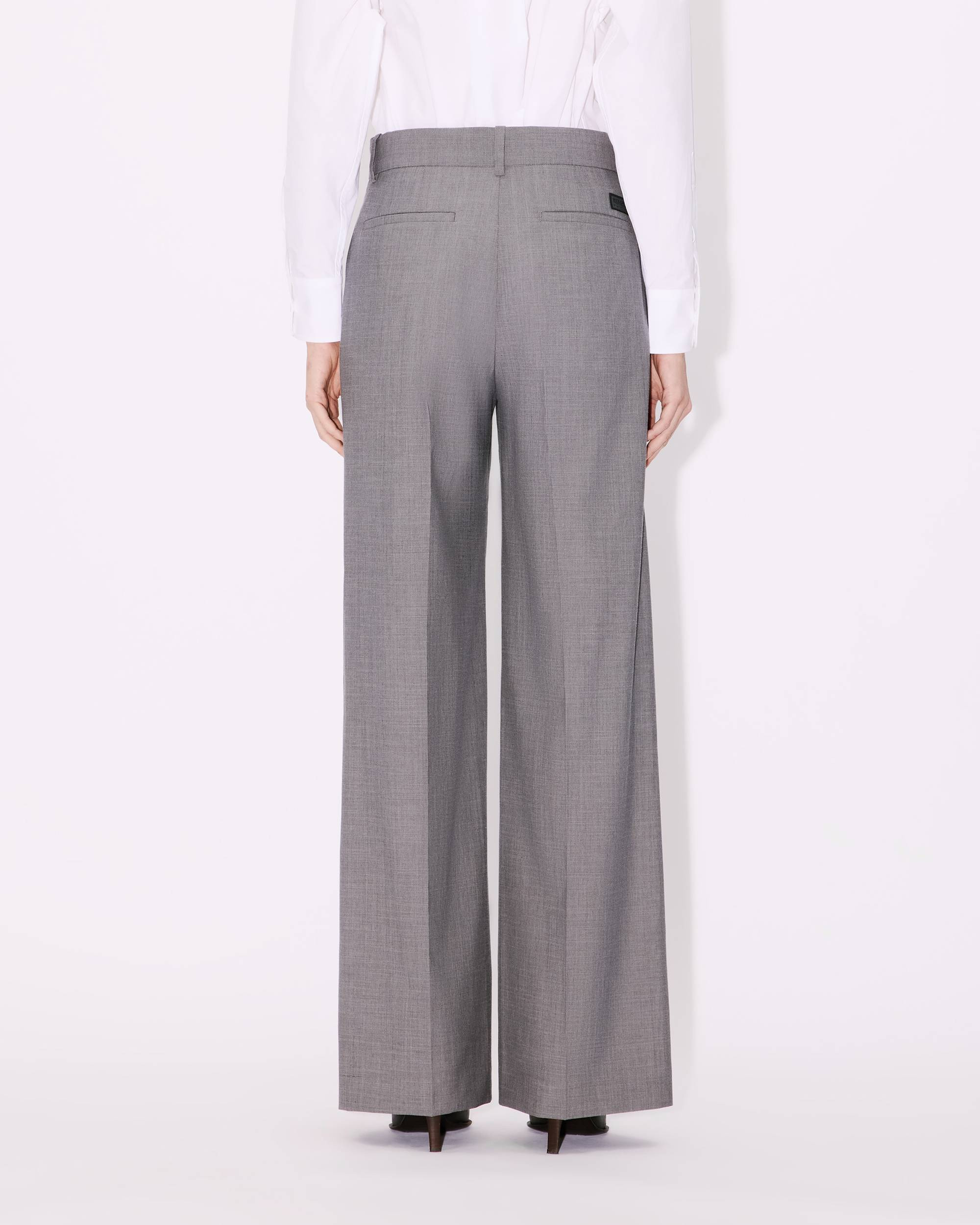 Wool wide pants - 5
