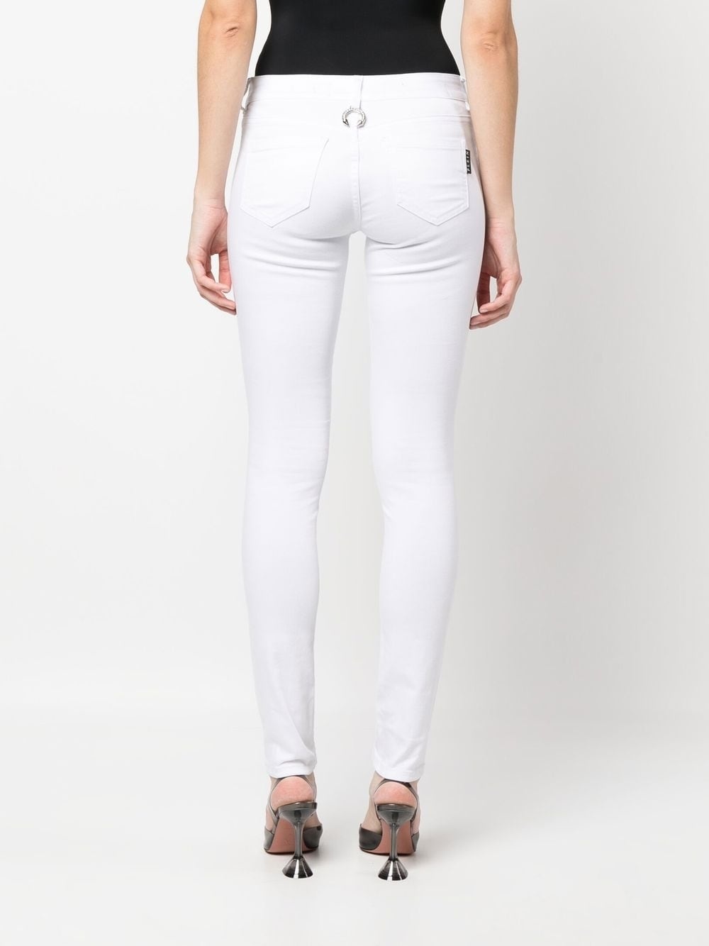 high-rise skinny-cut jeans - 4