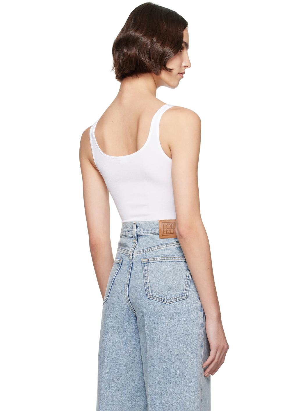 White Jamaika String Bodysuit - 3