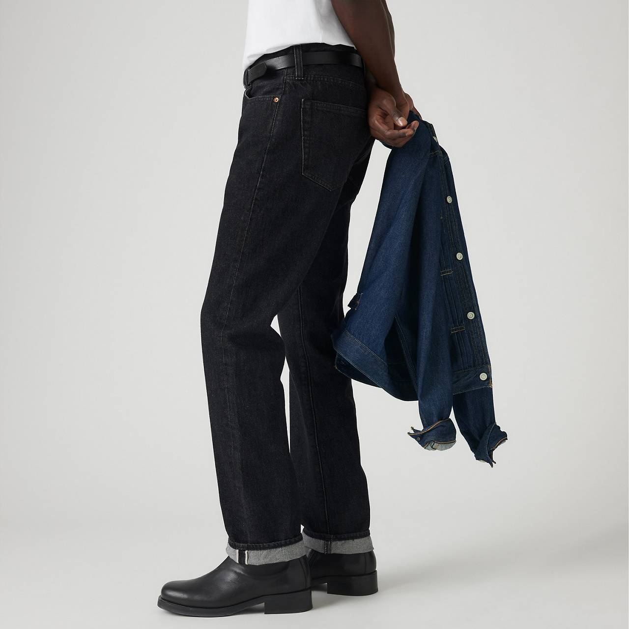 501® ORIGINAL FIT SELVEDGE MEN'S JEANS - 4