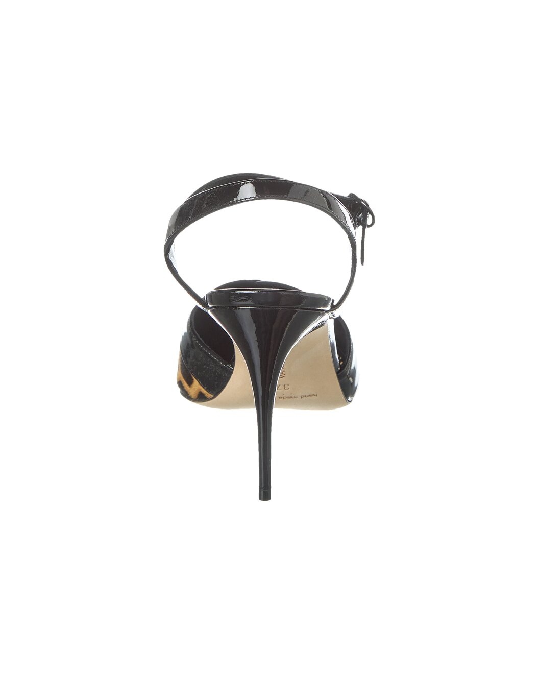 Manolo Blahnik Aristida 90 Haircalf & Patent Pump - 3
