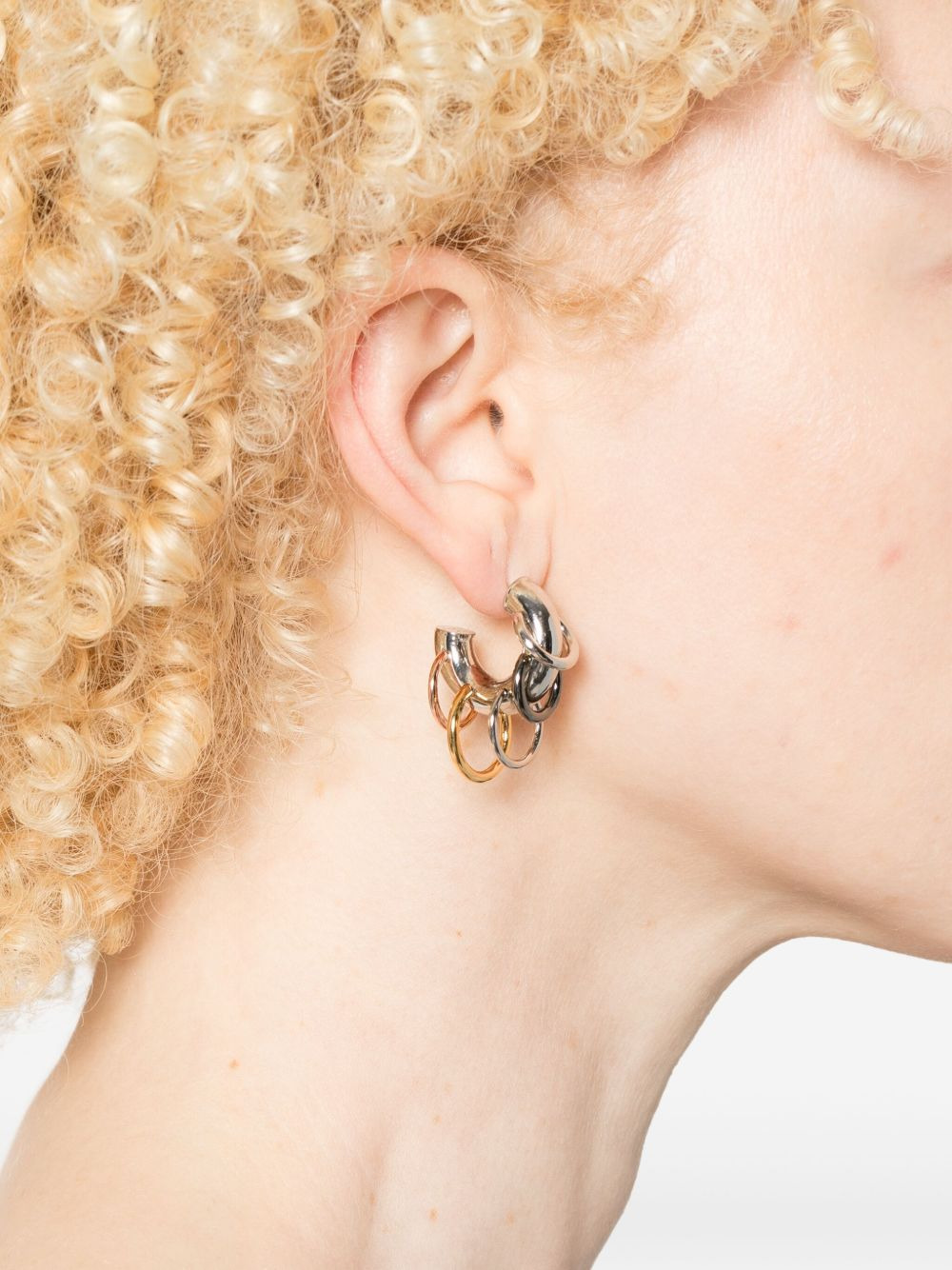 ring-hoop earrings - 2