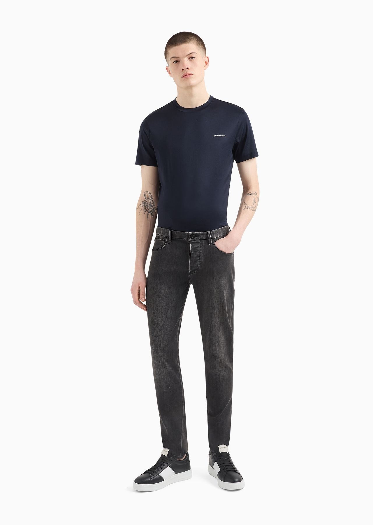 Slim-fit J11 extra comfort denim jeans - 4