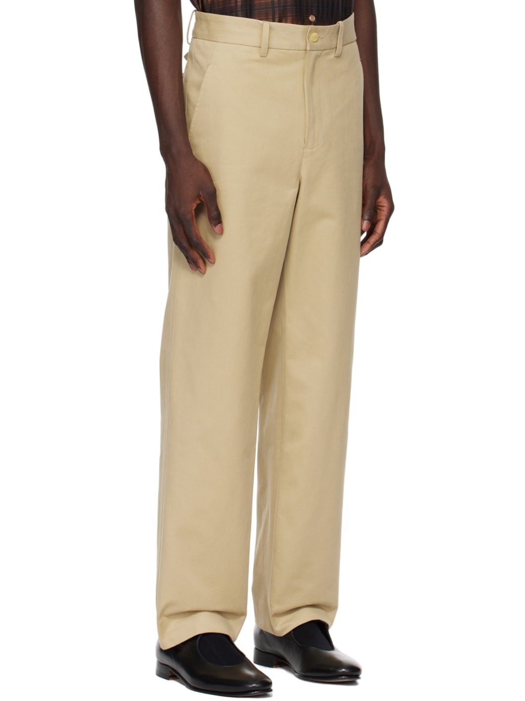 Khaki Standard Trousers - 2