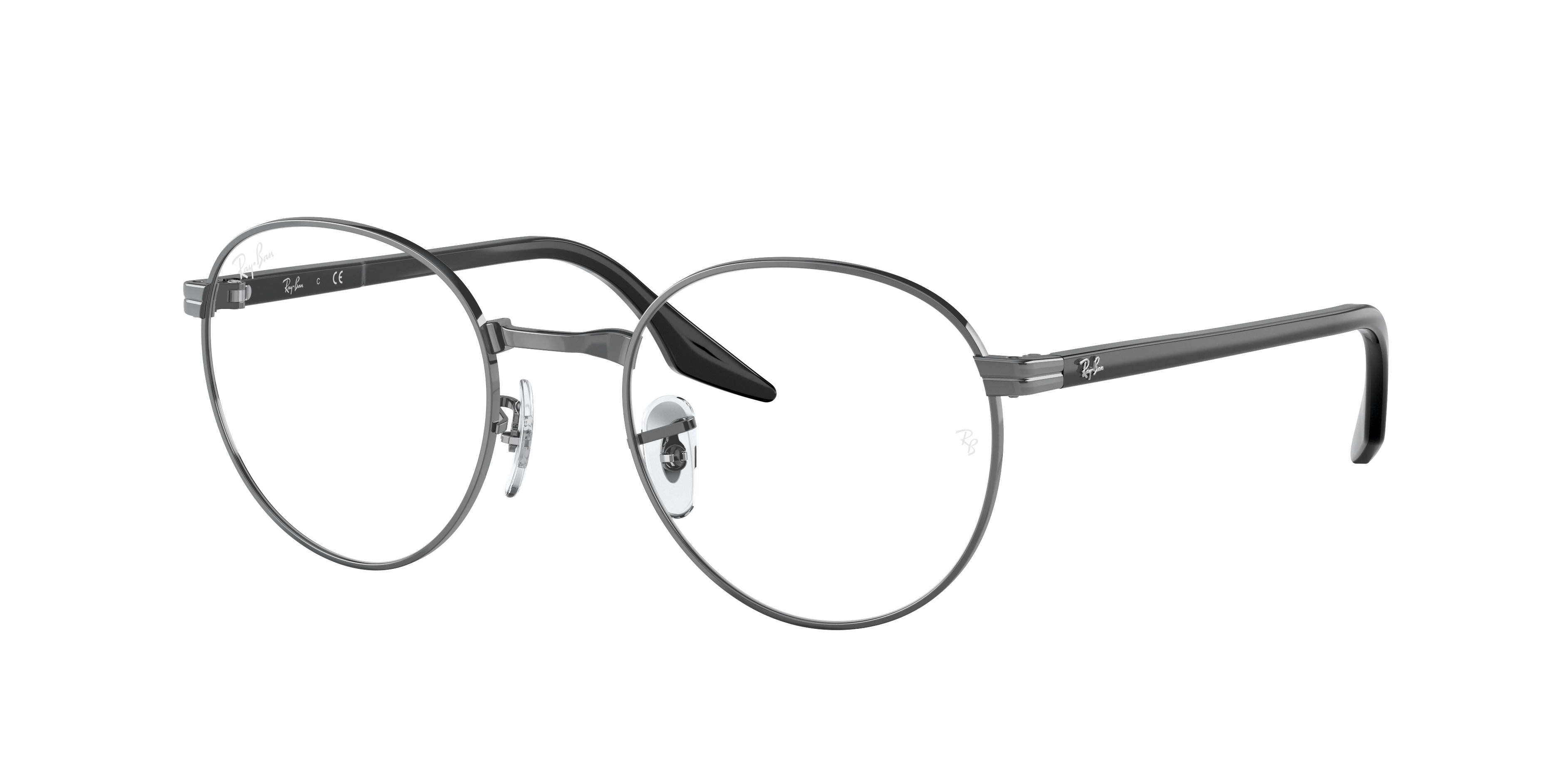 Ray-Ban Rb3691f Low Bridge Fit Round Sunglasses Ray-Ban 0RB3691 Sunglasses – Saint Bernard main image 3