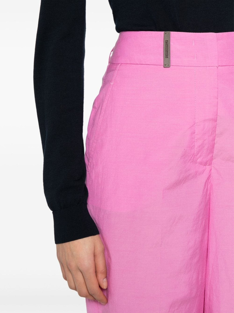 pressed-crease straight trousers 5