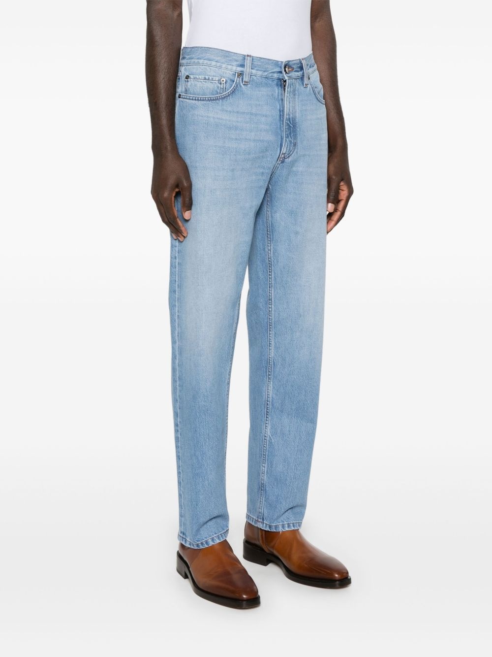 logo-patch jeans - 3