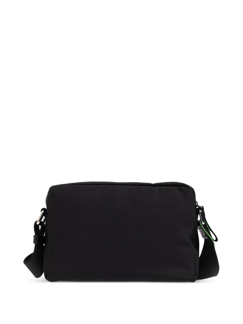 graphic-embroidered messenger bag 3