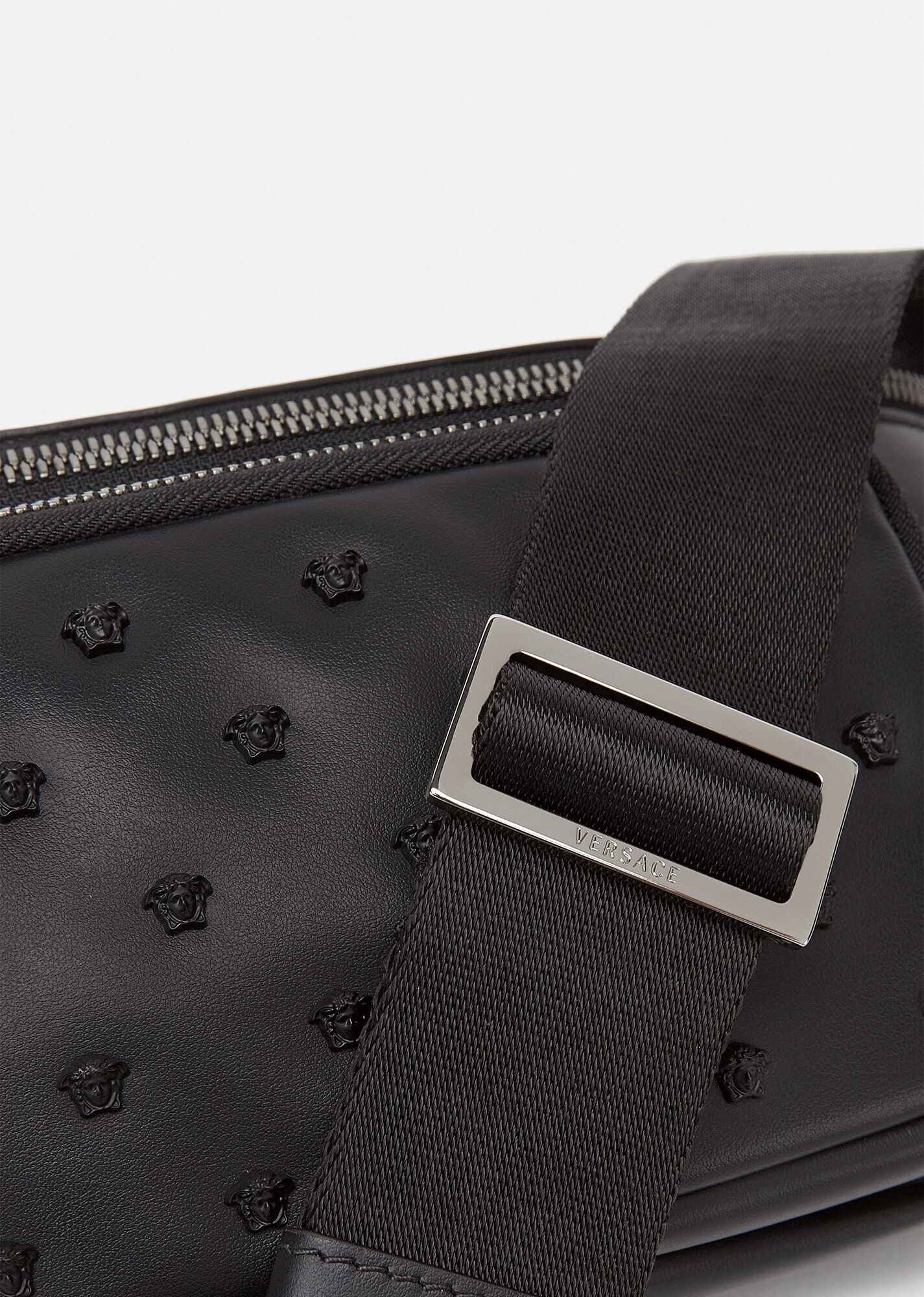 Medusa Stud Leather Belt Bag - 5