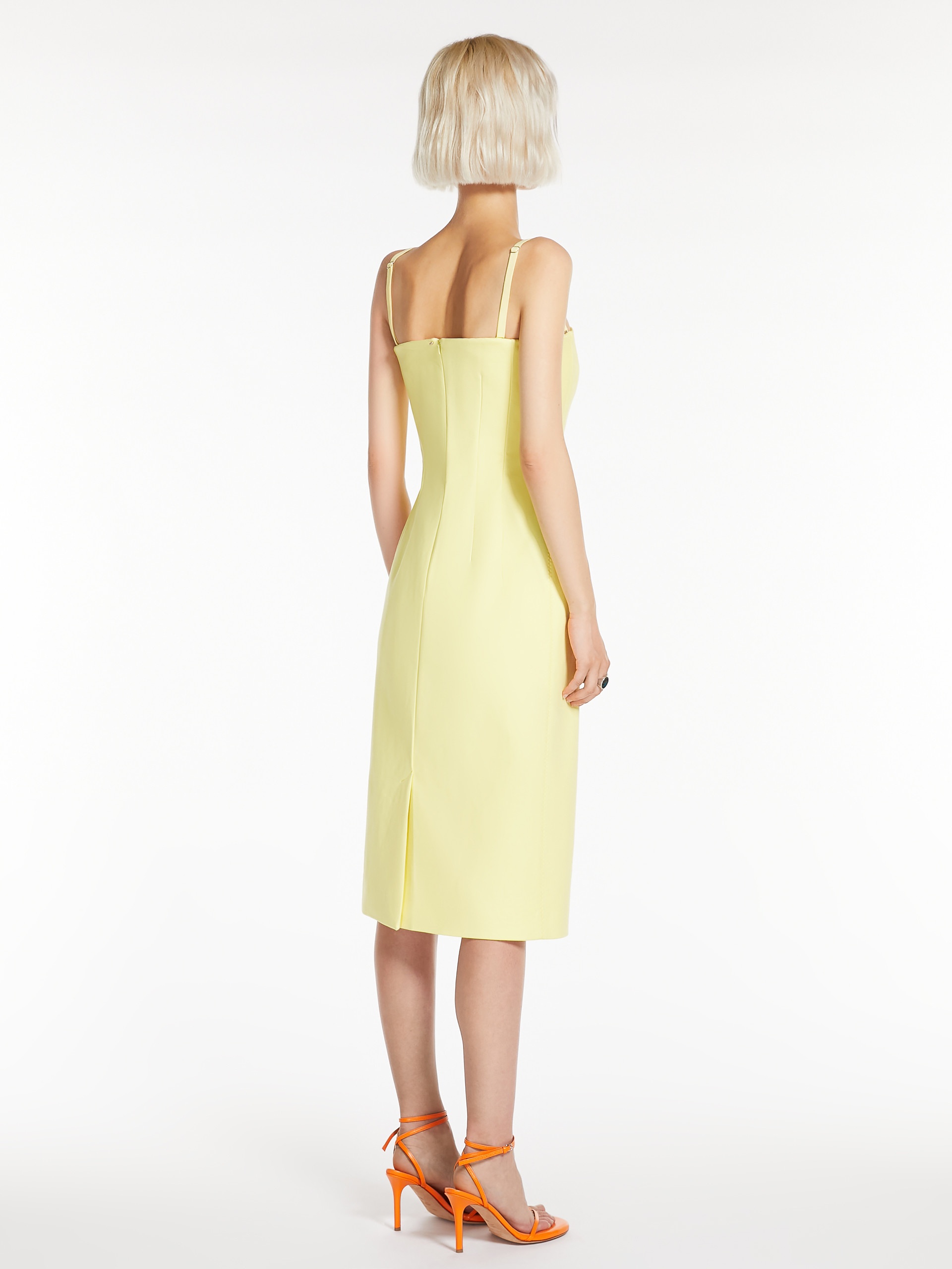 EDITTA Double-faced cotton bustier dress - 4