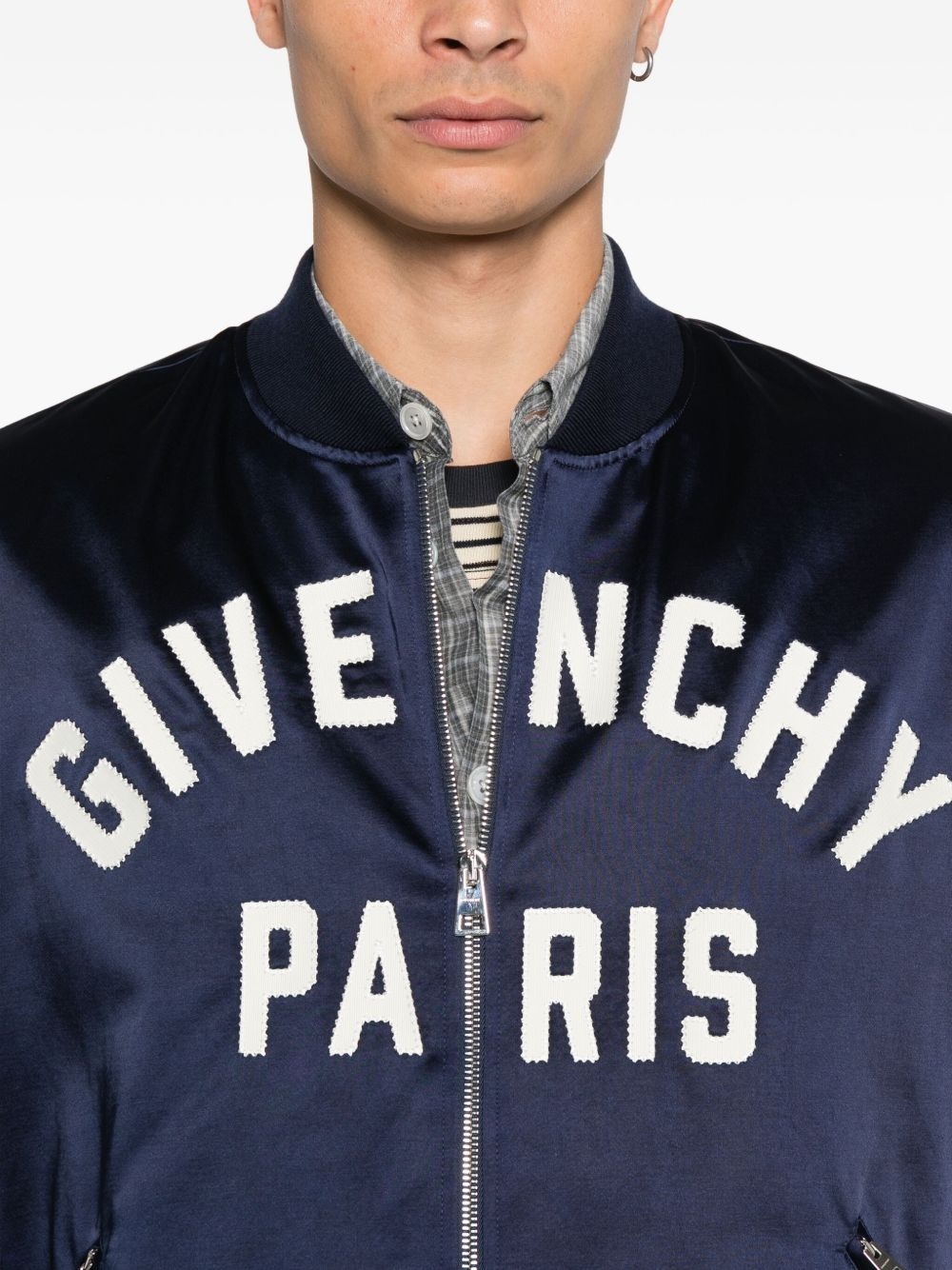 LOGO BOMBER JACKET - 4