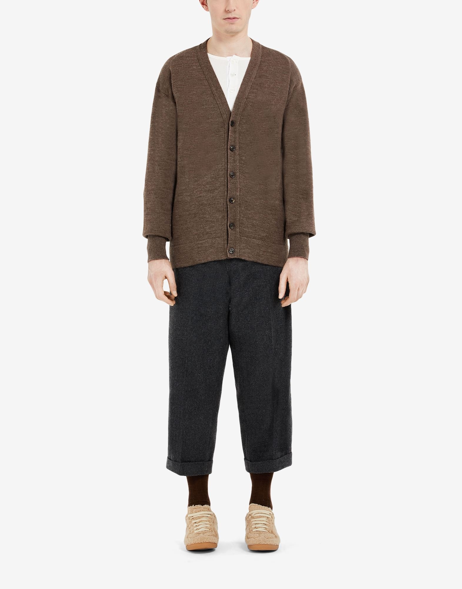Elbow patch cardigan - 2