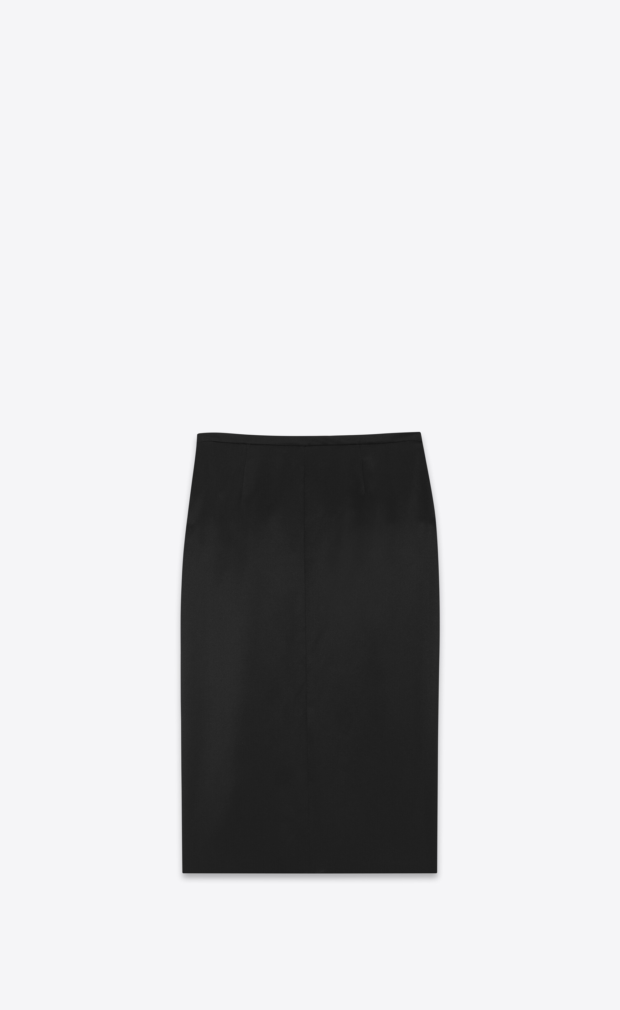 midi skirt in crepe satin - 2