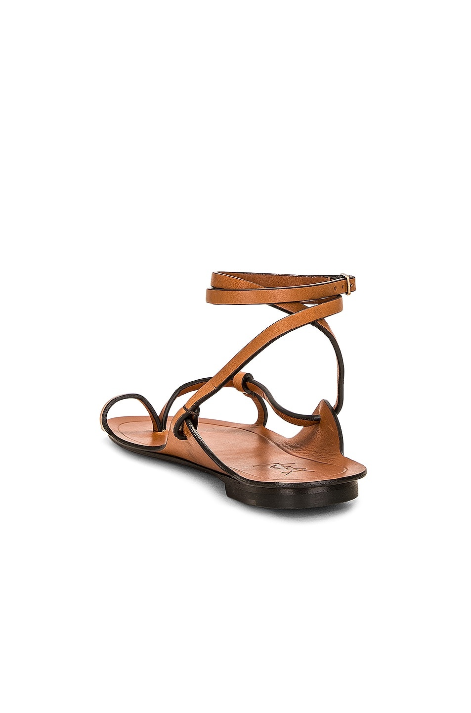 Ankle Strap Flat Sandal - 3