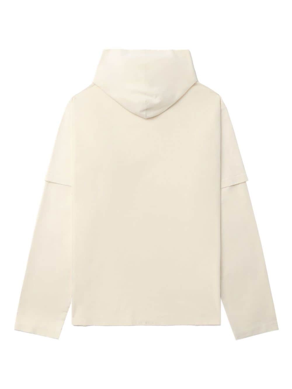 teddy bear-print hoodie - 6