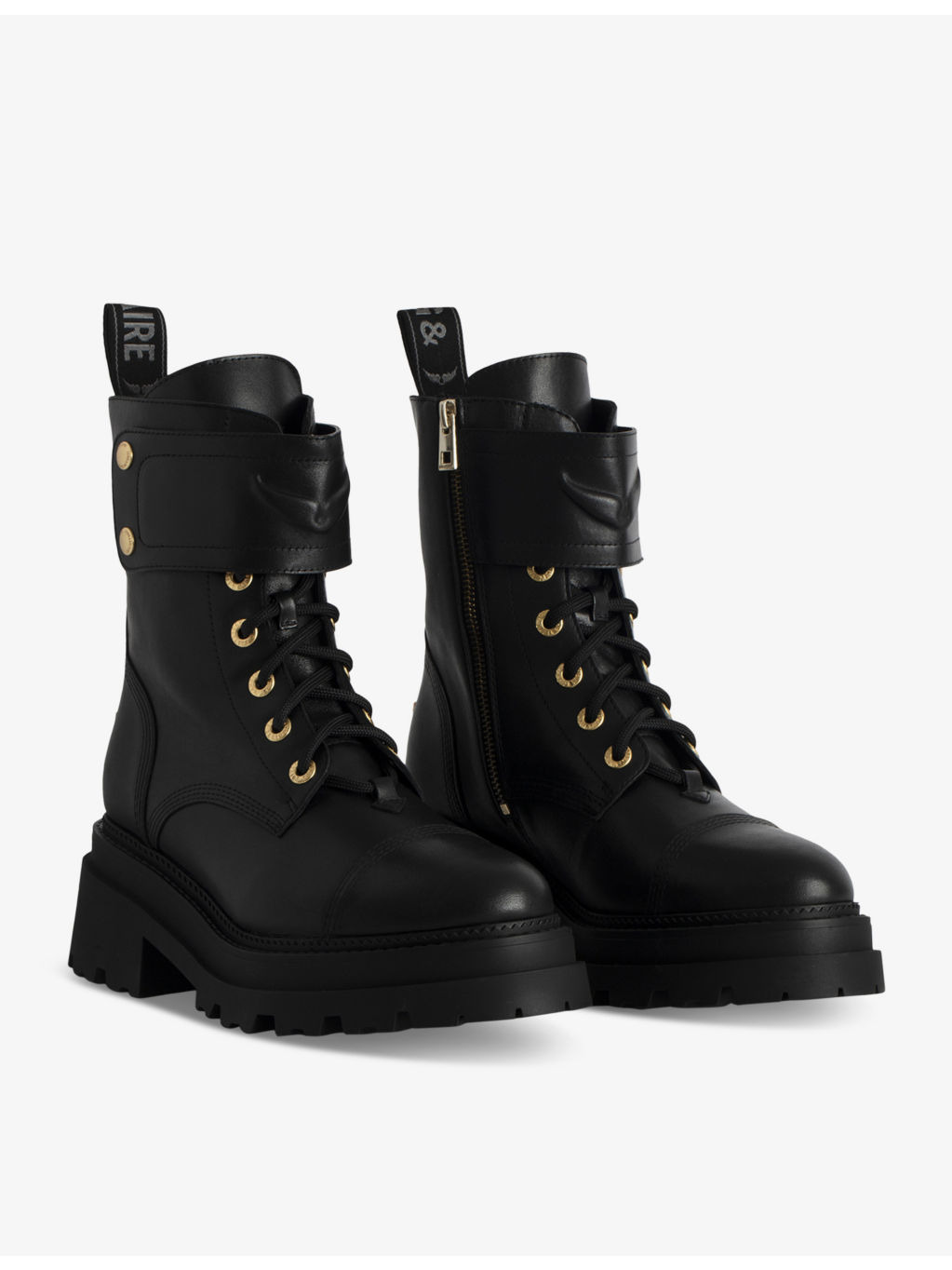 Joe chunky-sole leather ankle boots - 3