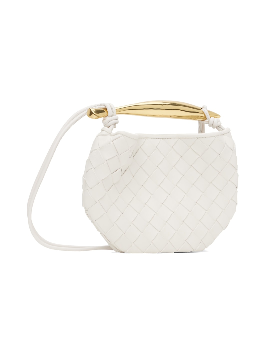 White Mini Sardine Bag - 2
