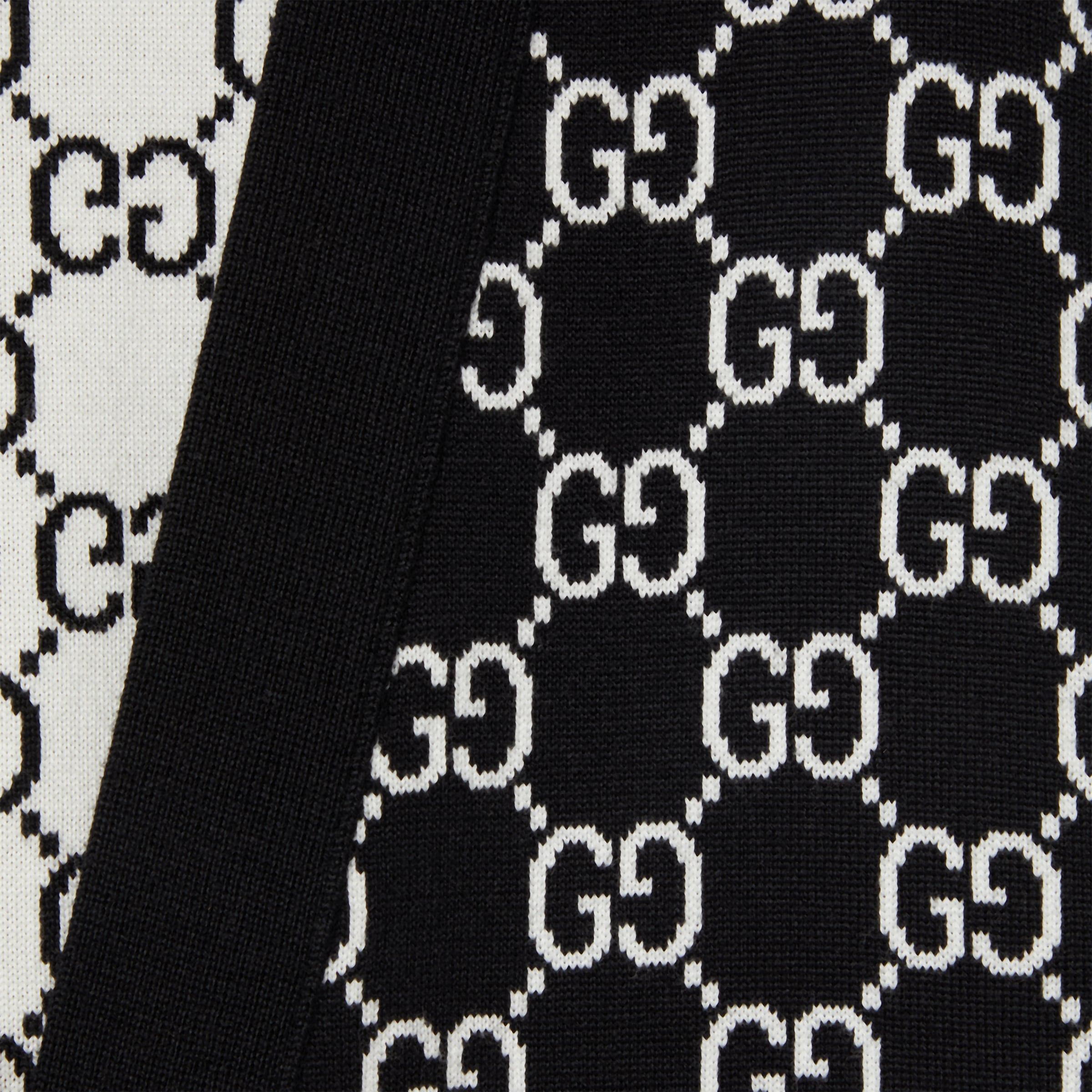 Reversible GG wool jacquard cardigan - 6