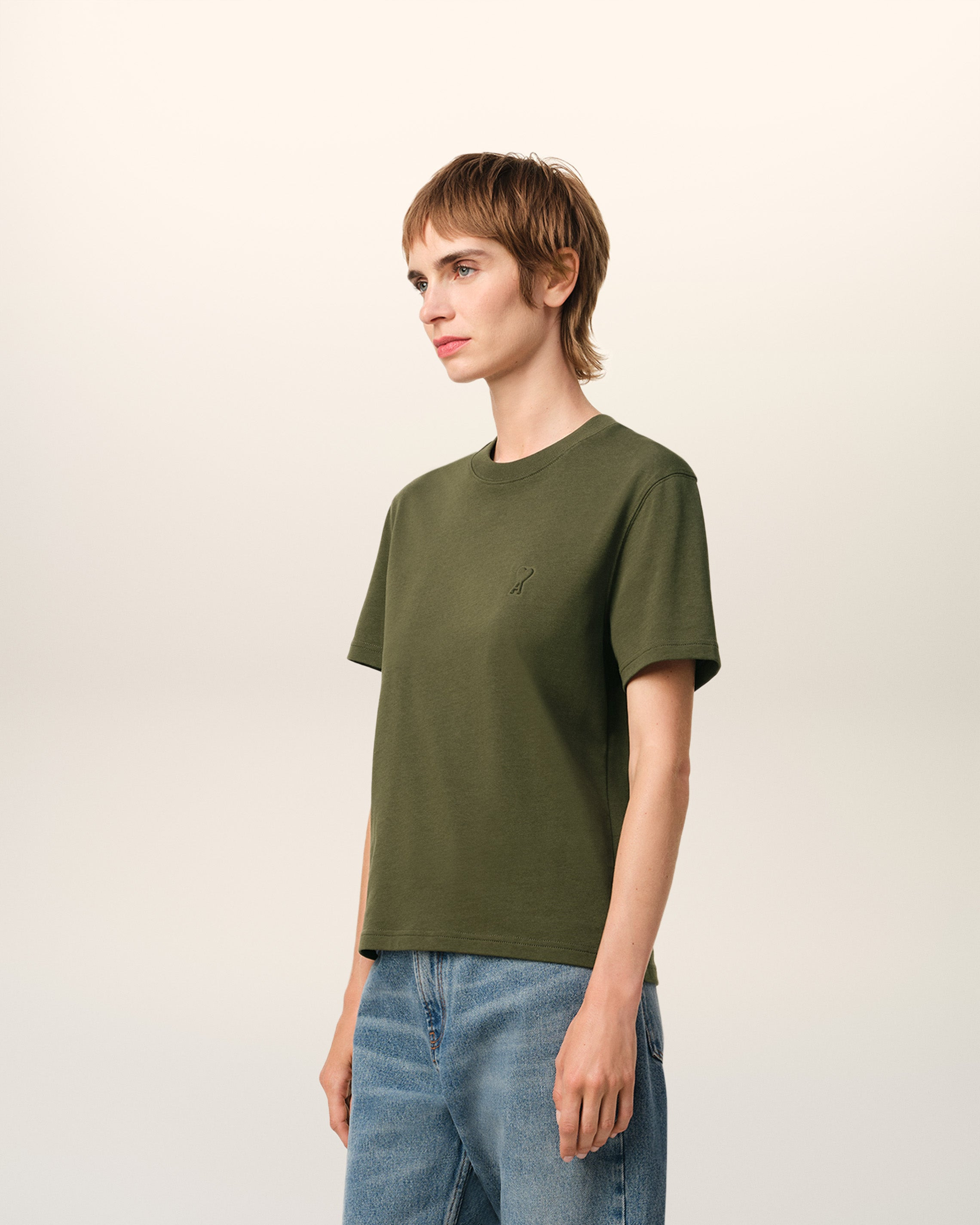 GREEN COTTON AMI DE COEUR T-SHIRT - 6