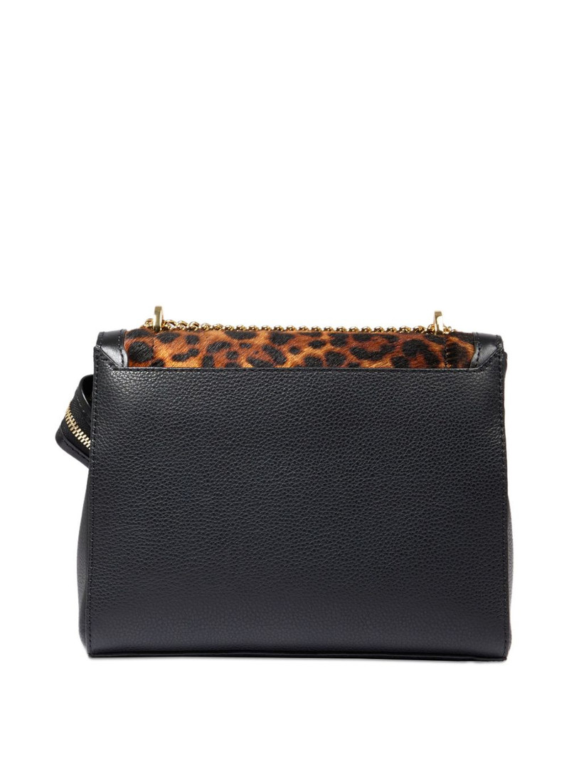 LANCEL Ninon leopard-print flap bag outlook