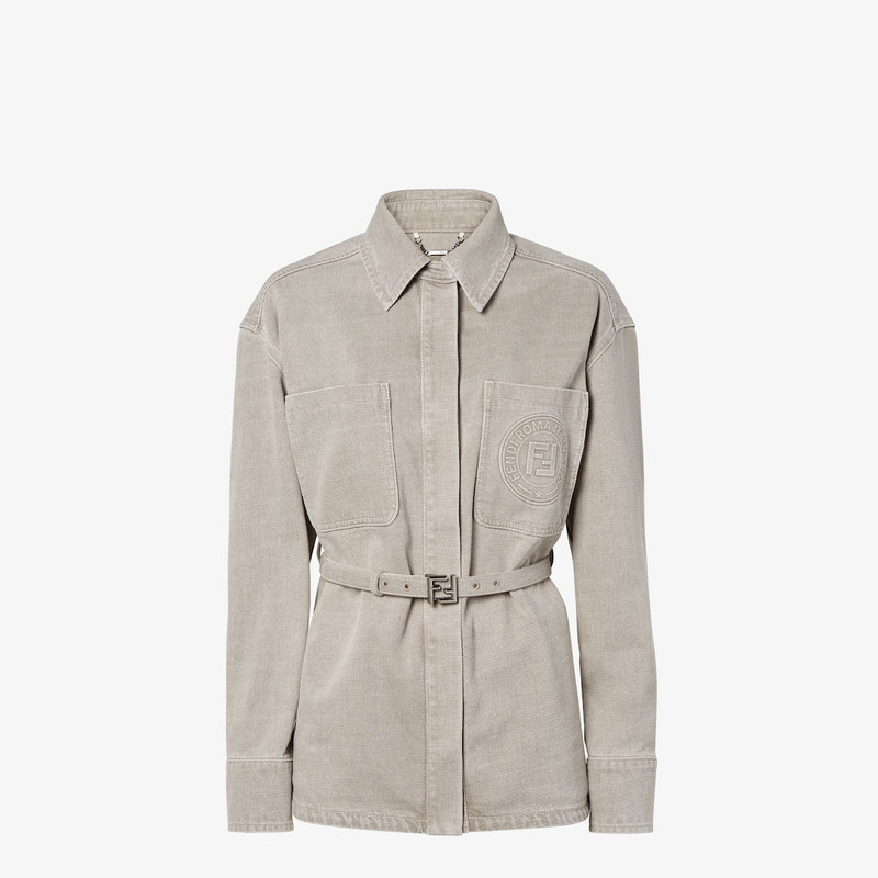 Jacket Go-To Jacket in light gray denim 1