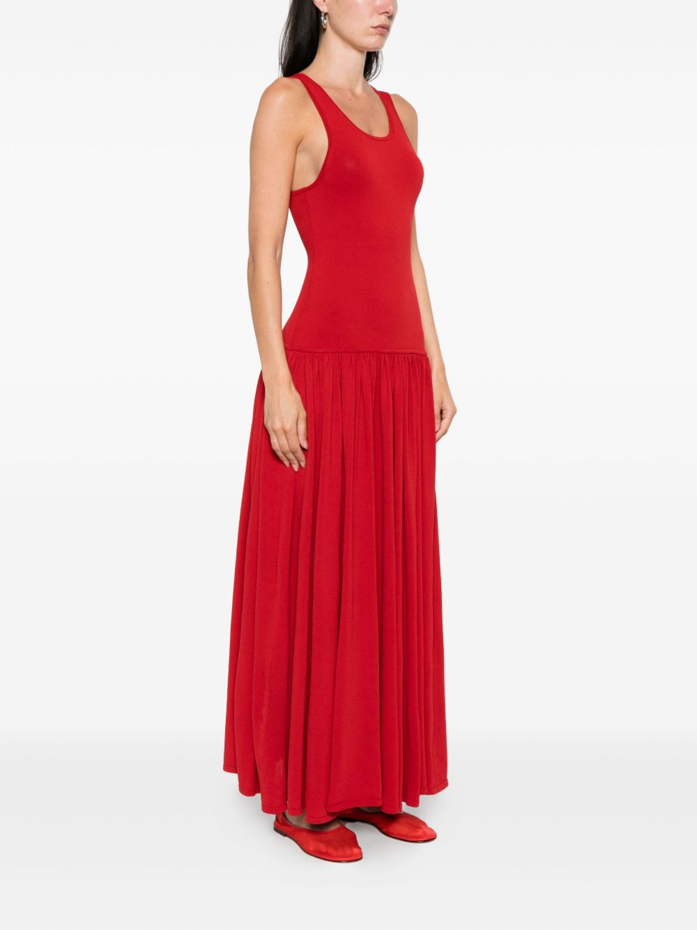 sleeveless maxi dress - 3
