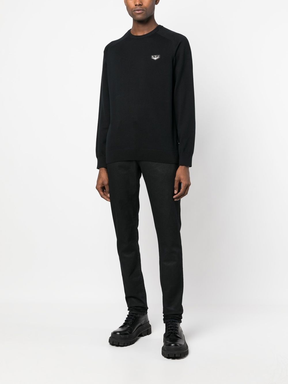 logo-plaque jumper - 2